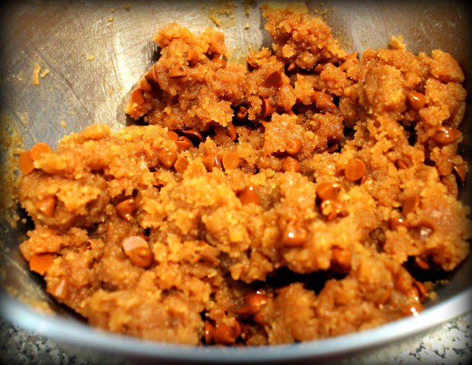 Flourless Chewy Cinnamon Sugar Peanut Butter Cookies Kicked Up Batter