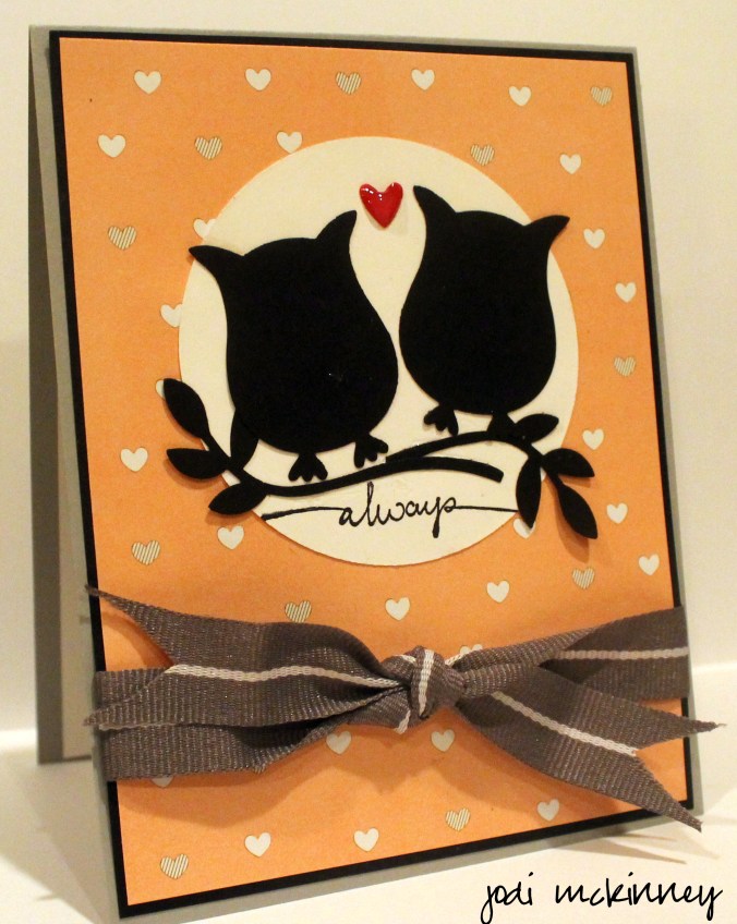Owl Punch Jake and Colleen First Anniversary Card