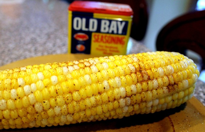 corn on cob with old bay