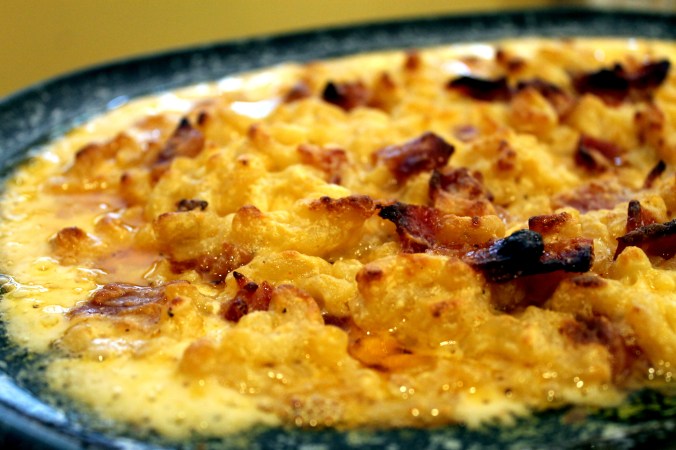 JD Mac N Cheese Hot from Oven