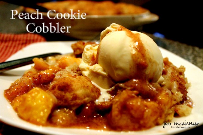 peach cobbler cover