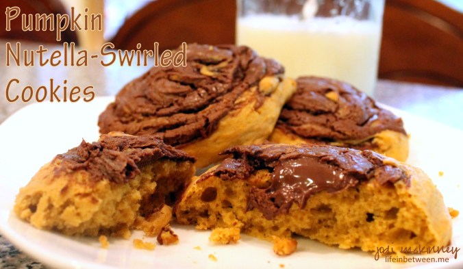 pumpkin nutella cookies cover