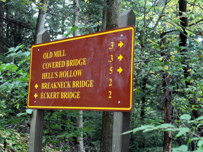 McConnell's Mills Covered Bridge Slippery Rock Creek PA State Park Jodi McKinney