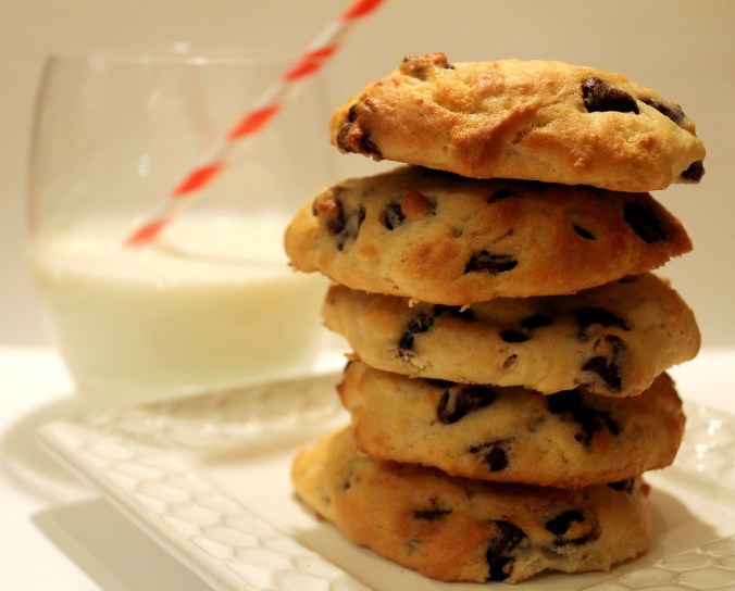 Banana Chocolate Chip Muffin Top Cookies