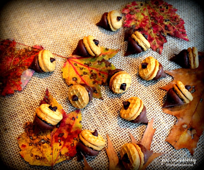 chocolate peanut butter acorns