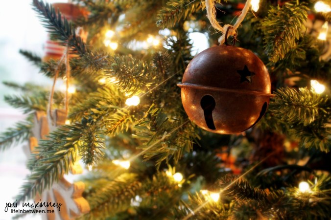 christmas deco tree bell