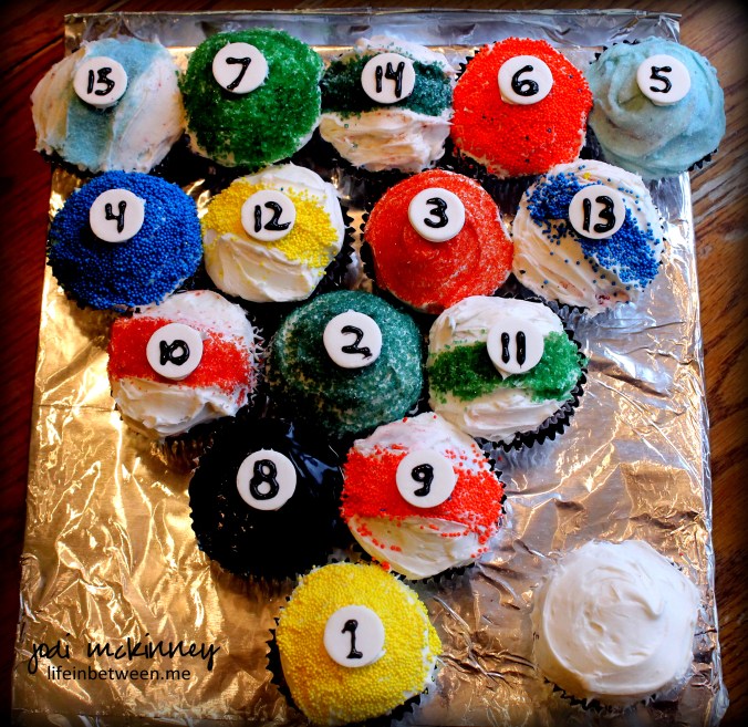 pool balls cake 1