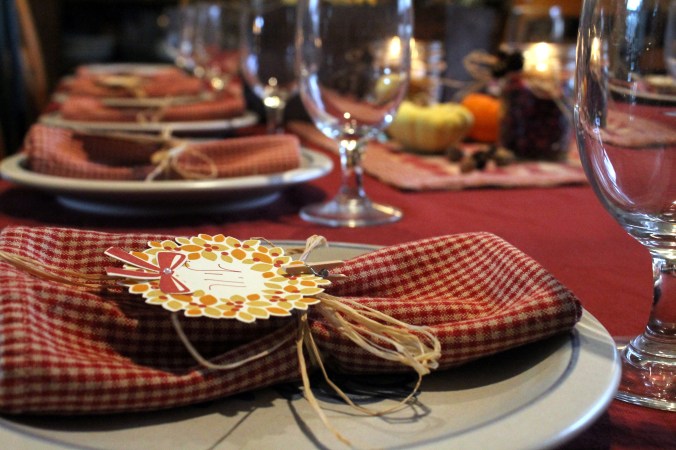 thanksgiving place settings