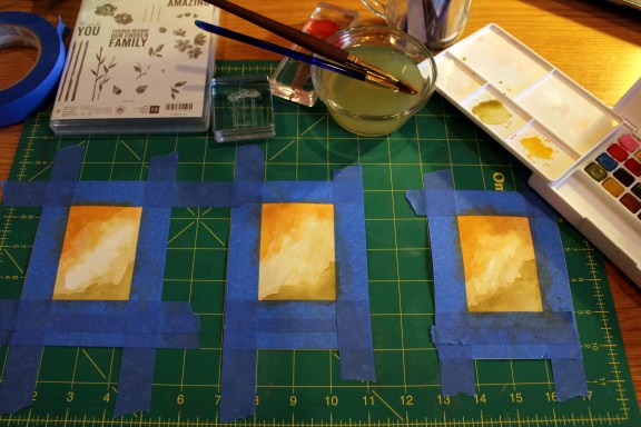 mini watercolor painted petals 1