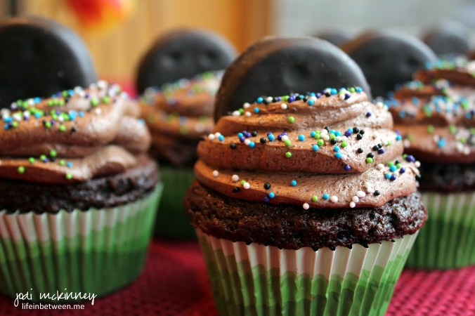 thin mint cupcakes