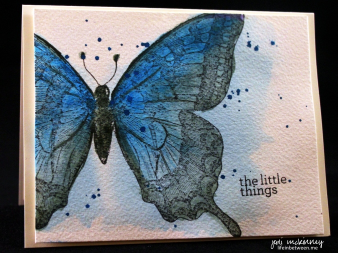 PP241 Clean and Simple Watercolor Butterfly