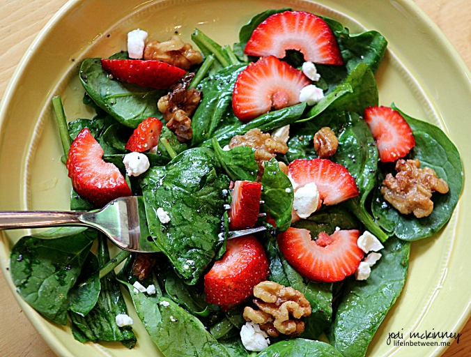 Strawberry Spinach Salad 2