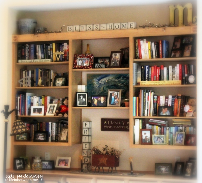 the family bookshelf