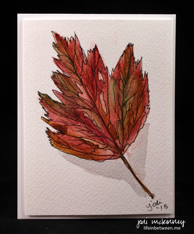 leaf watercolor 4