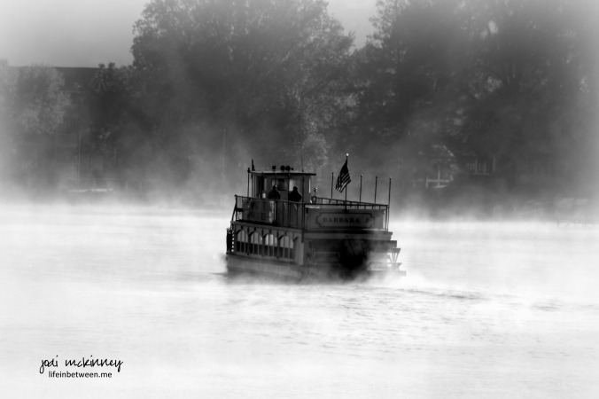 foggy barbara j conneaut lake black and white monochrome