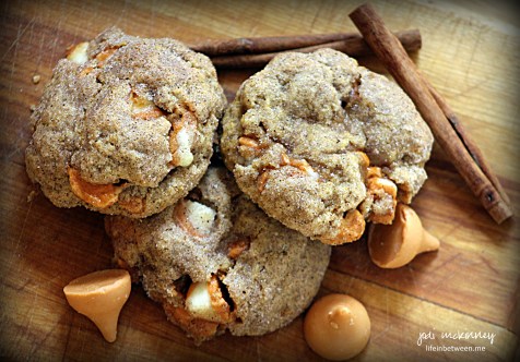pumpkin cinnamon spice cookies