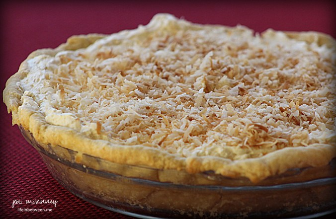 coconut cream pie