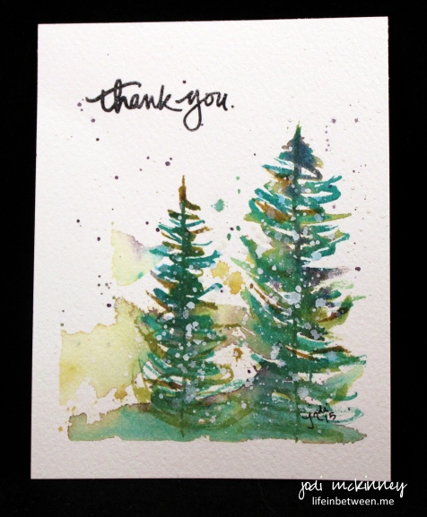 watercolor thank you christmas 2015 2