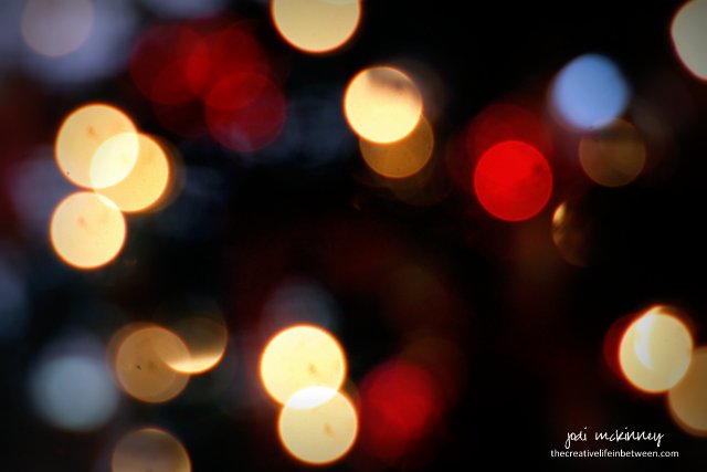 Christmas Tree Lights - Bokeh