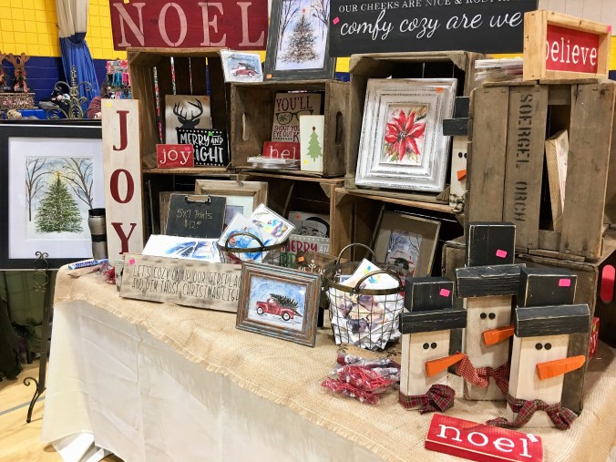 McKinneyX2Designs at Mars Holiday Craft Show 2017